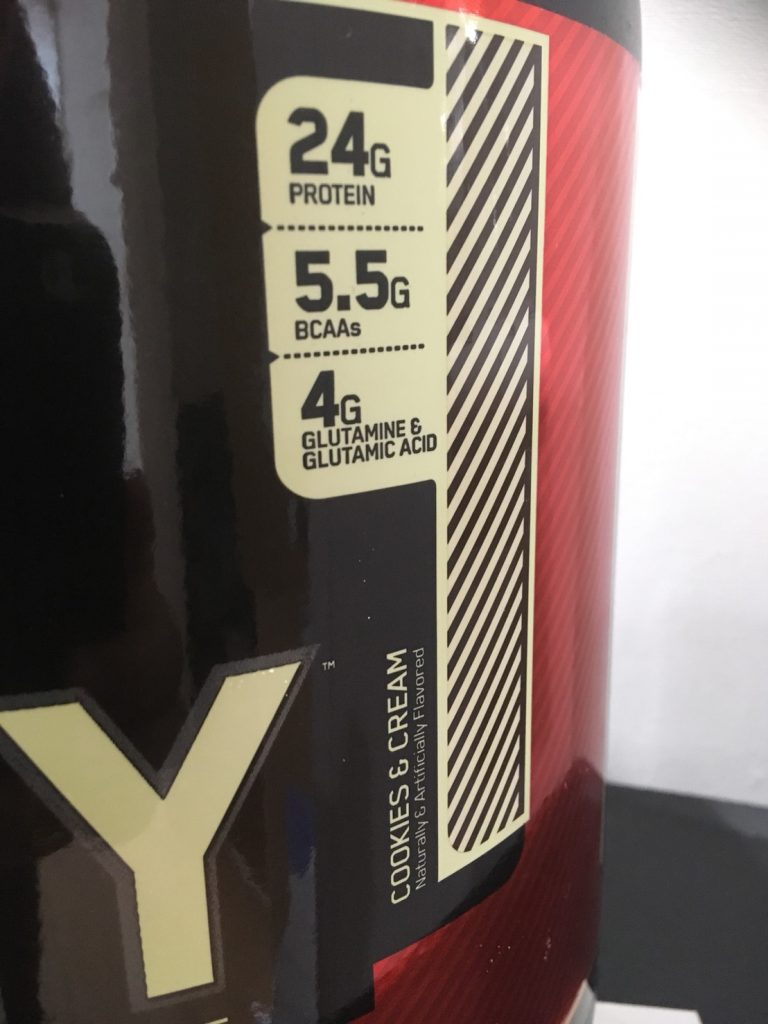 ゴールドスタンダードプロテイン クッキークリーム味 の評価は 徹底レビュー Power Hacks 筋トレ初心者が体を大きくする筋トレメディア