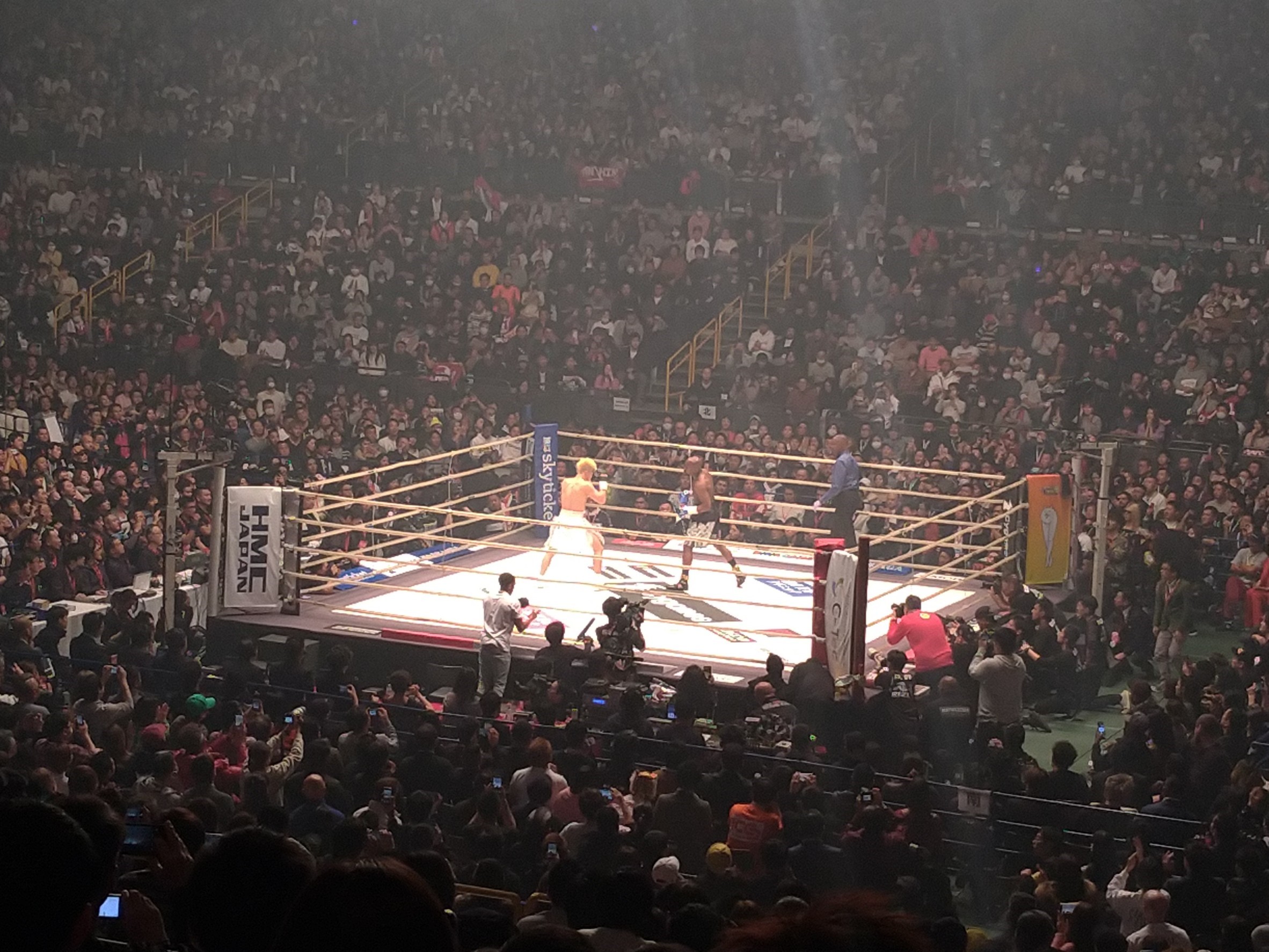 RIZIN14（大晦日）の観戦レポ！S席とSRS席はどっちが見やすい 